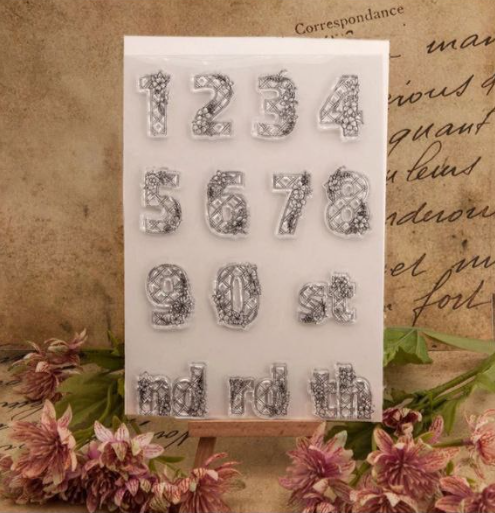 Transparent silicone stamps