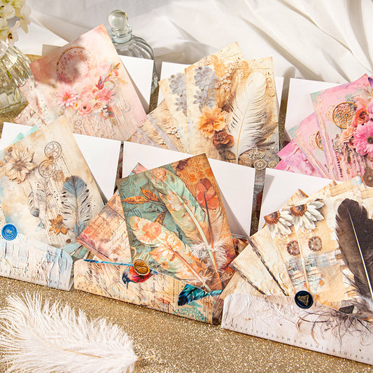 Journal paper packs （feather）