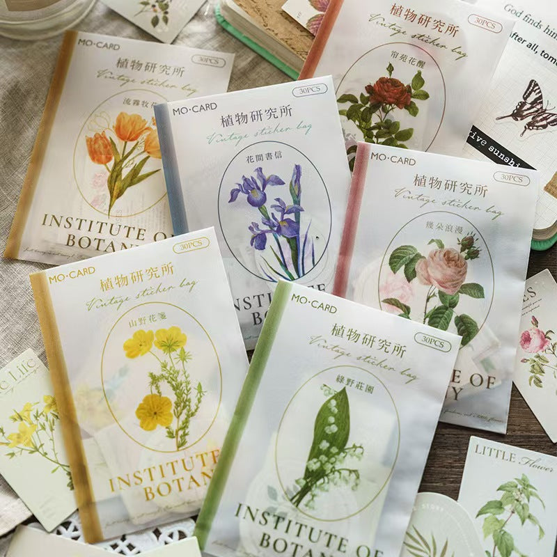 Journal sticker packs (plant)