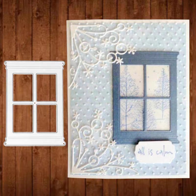 scrapbook cut die (windows and doors)