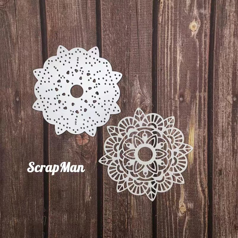 scrapbook cut die (Lace series）