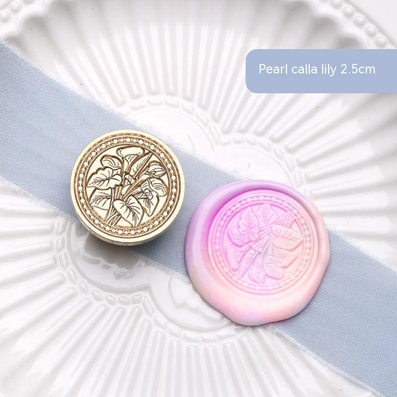 Wax Seal stamp Head Sealing Wax Tool Outfit Copper Head Envelope Seal DIY Decorative Wax Seal