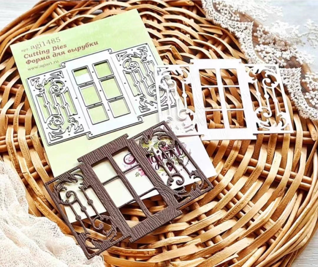 scrapbook cut die (windows and doors)