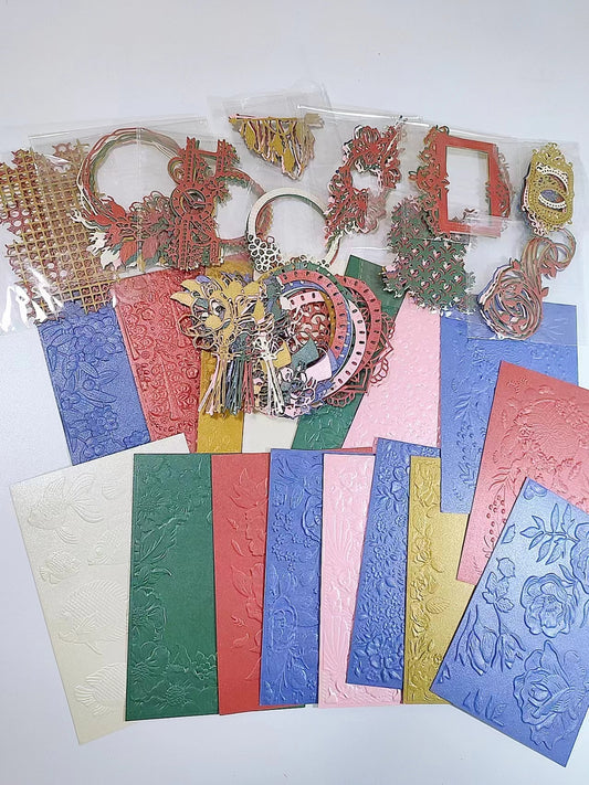 Blind bag (Die Cutting Material papers and Embossing Papers)