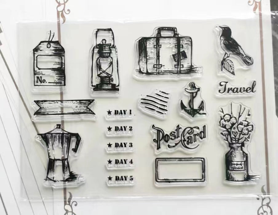 Silicone clear stamp