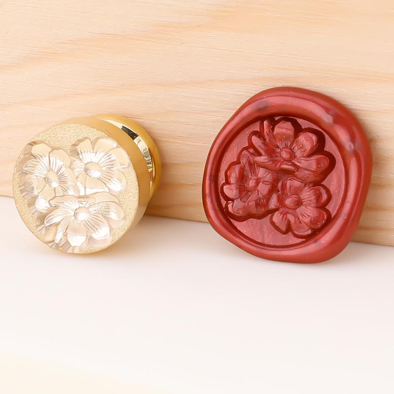 Relief Series Wax Seal Head Hand Account Copper Head Stamp