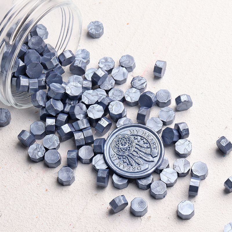 Retro Metal Texture Sealing Wax Tablets