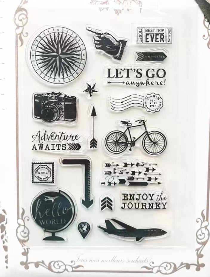 Silicone clear stamp