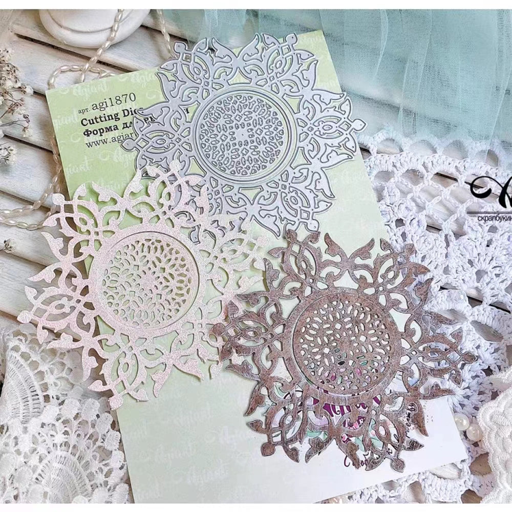 scrapbook cut die (Lace series）