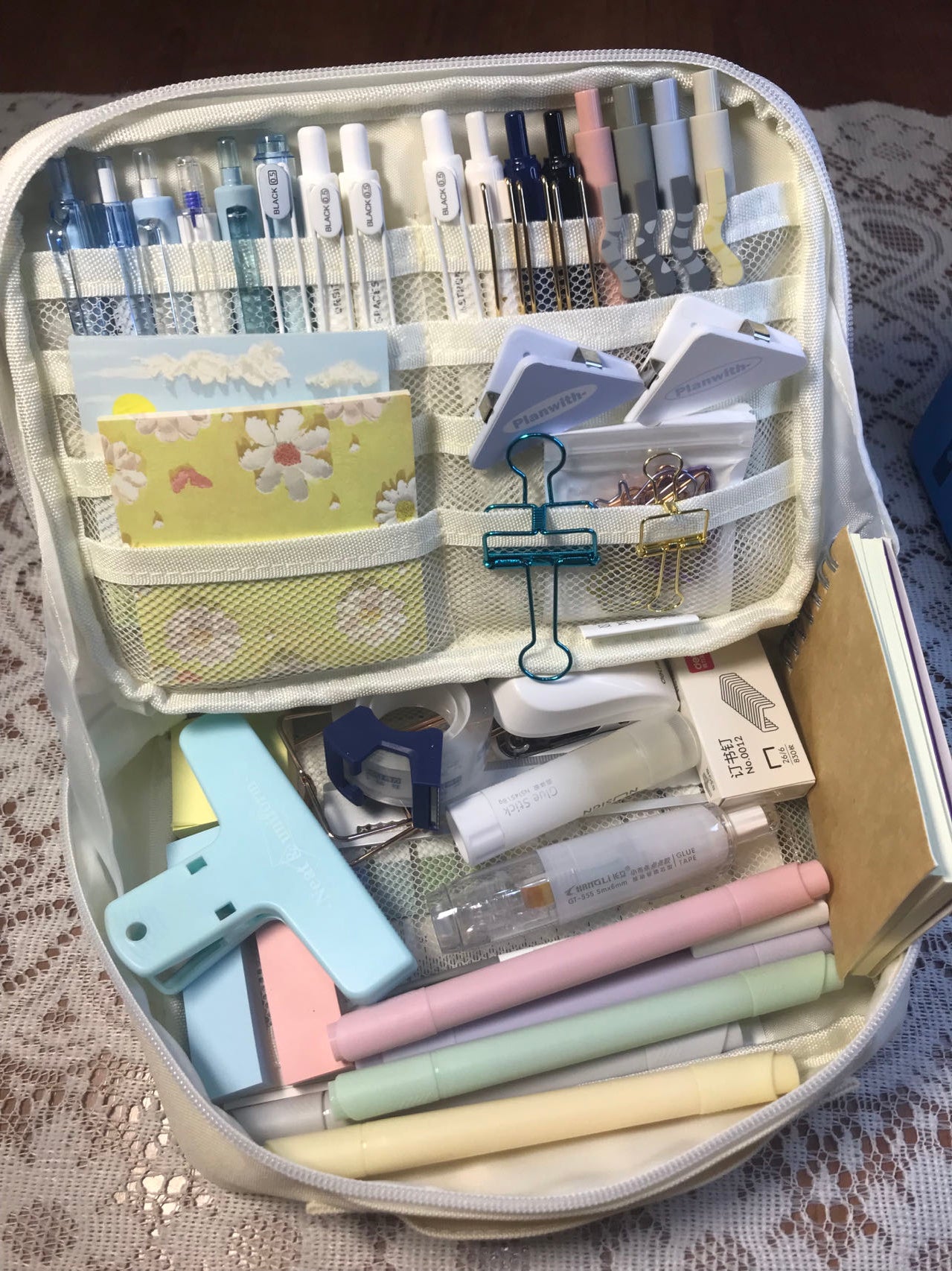 large capacity stationery bag