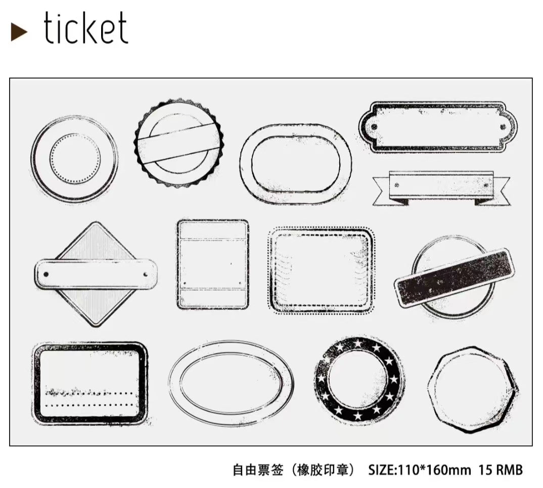 clear silicone stamps