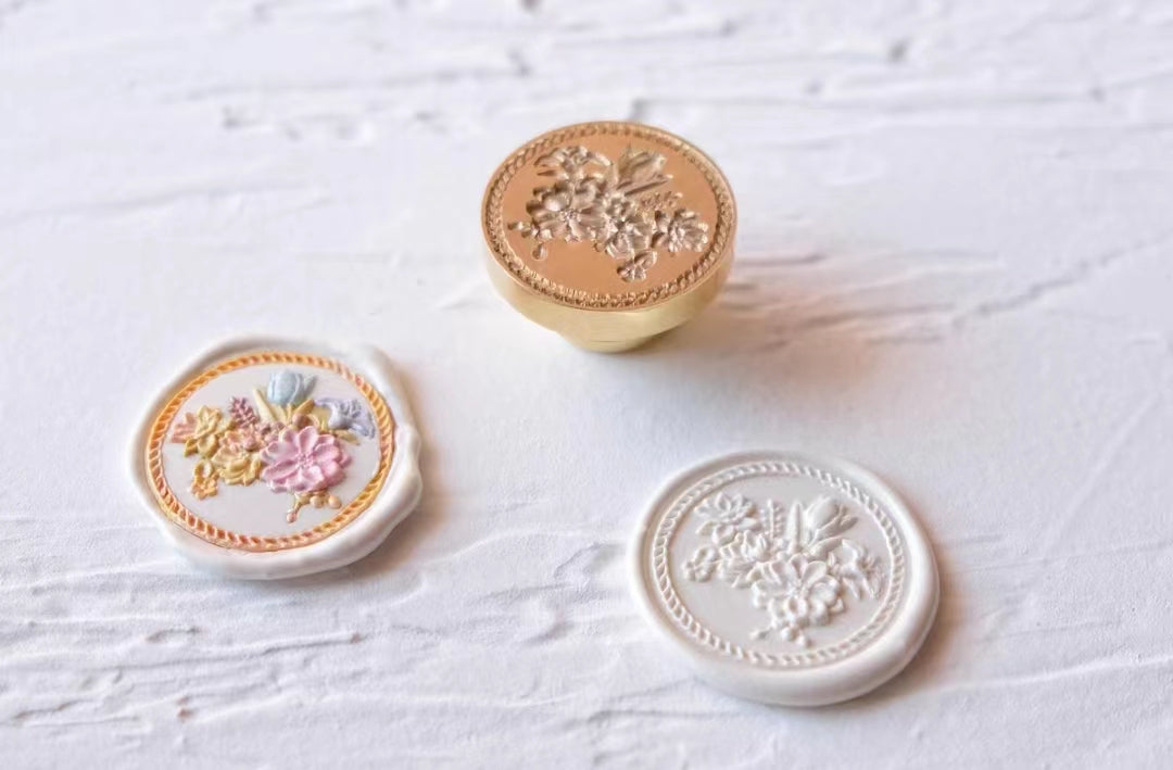 Embossed Frosted Wax Seal