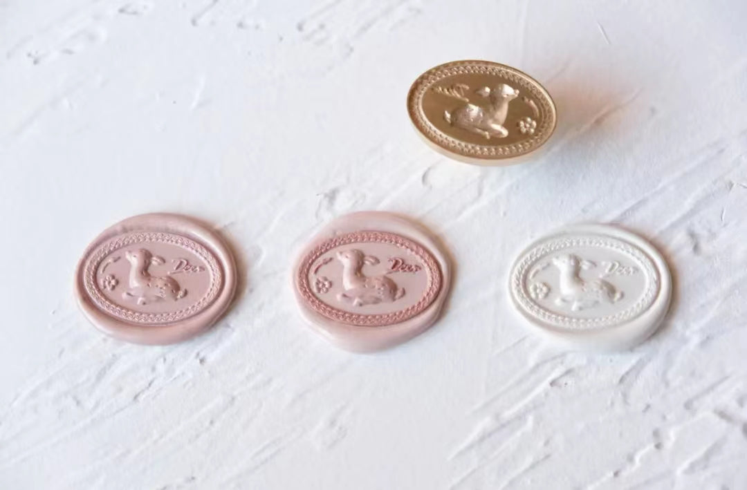 Embossed Frosted Wax Seal