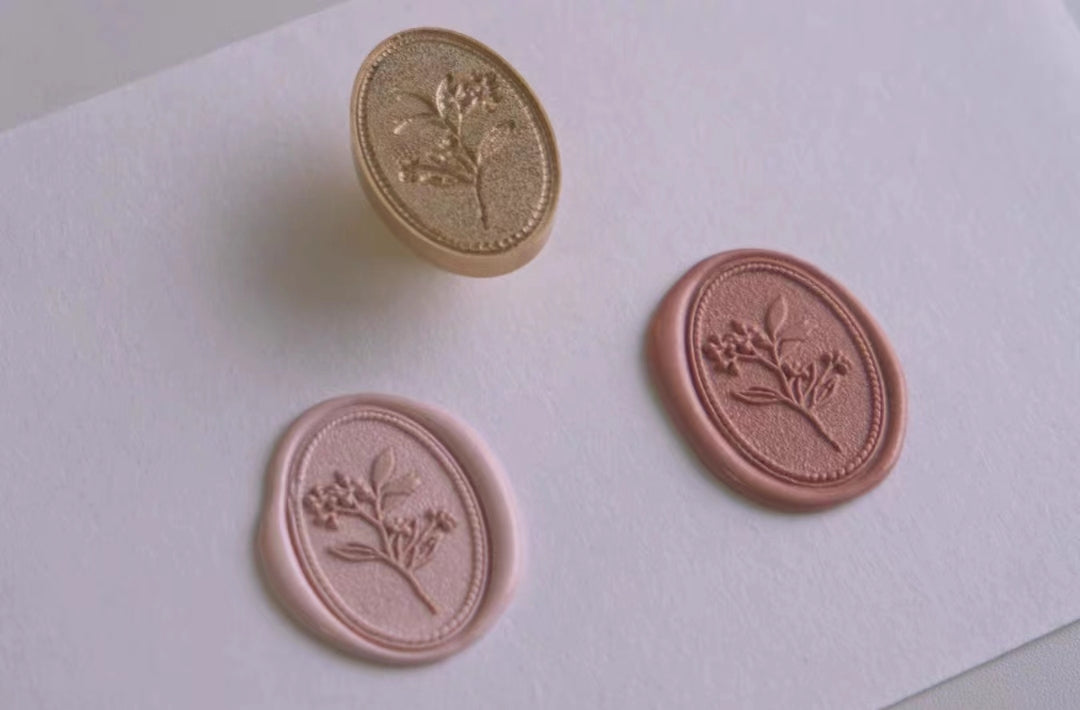 Flower Wax Seal