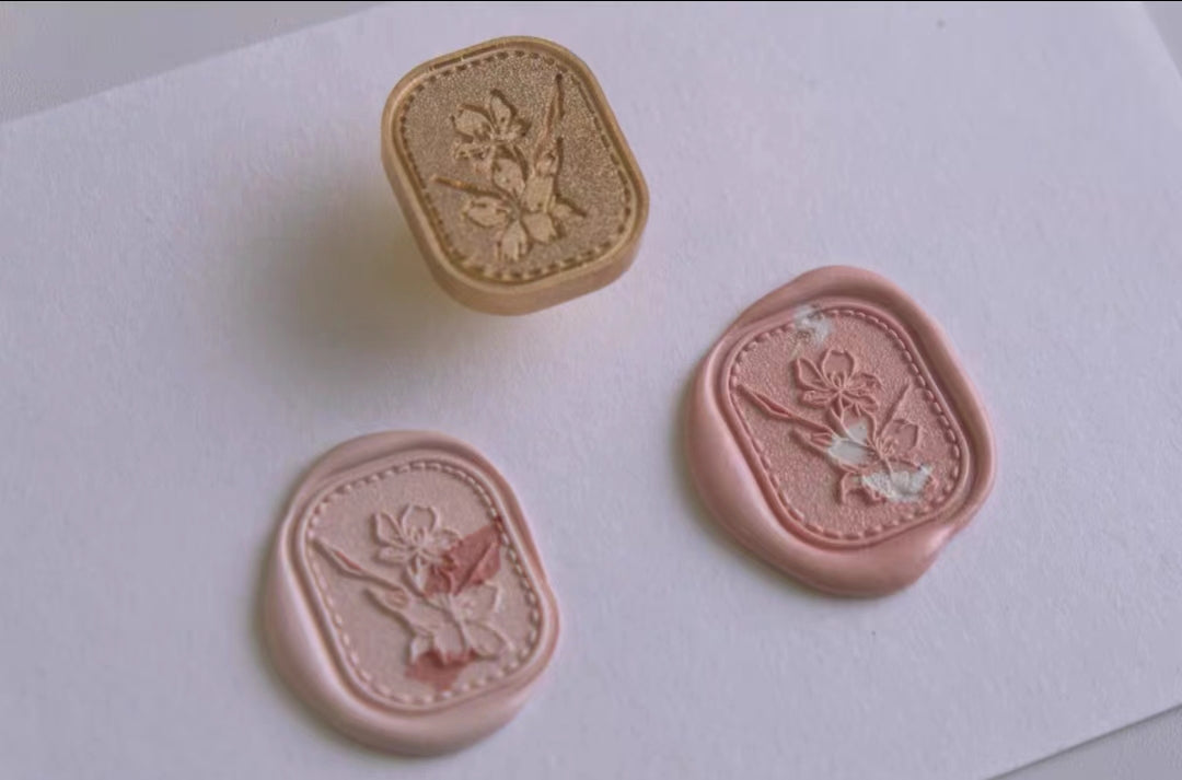 Flower Wax Seal