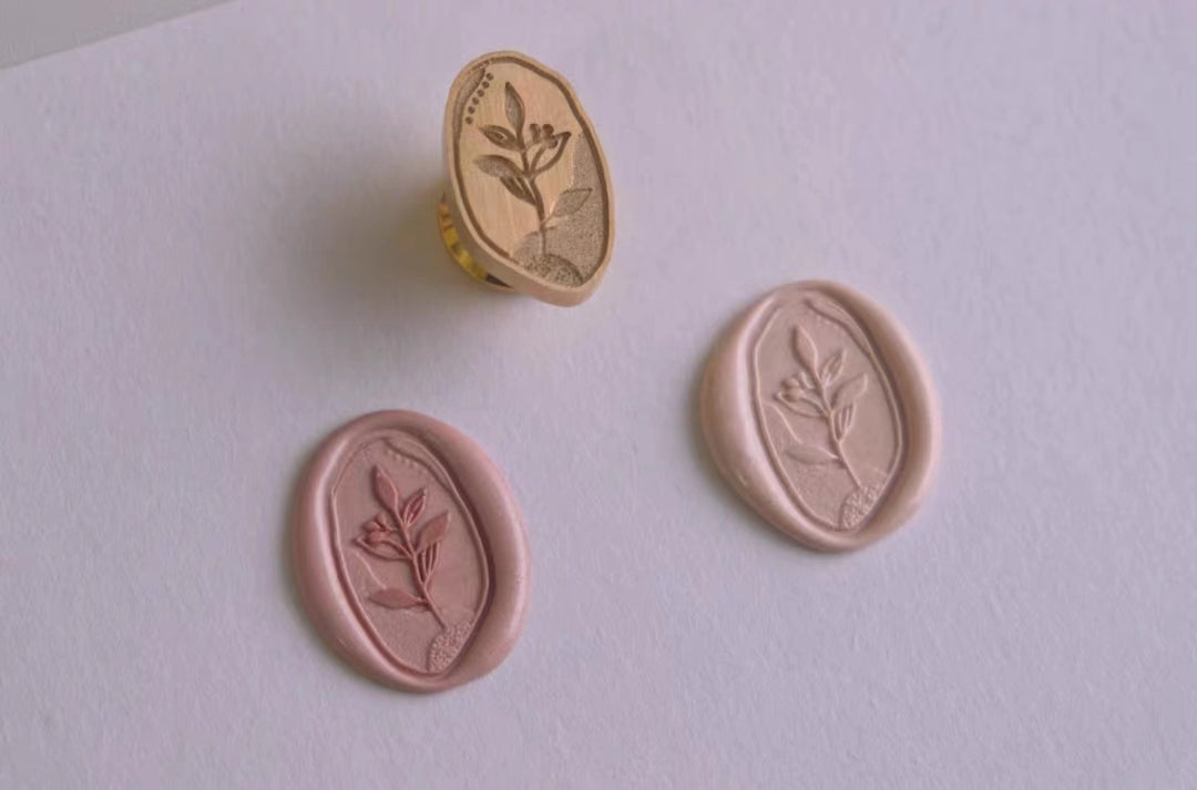 Flower Wax Seal