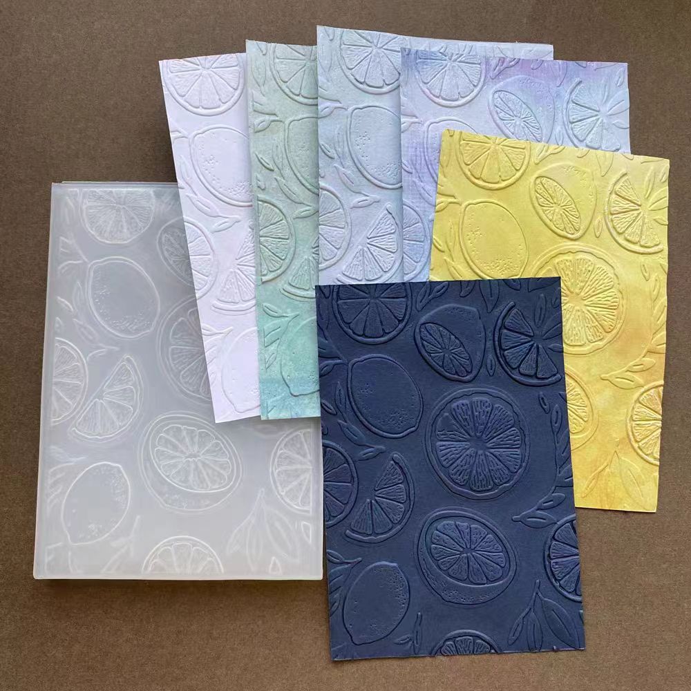 scrapbook DIY embossing folders or finished products