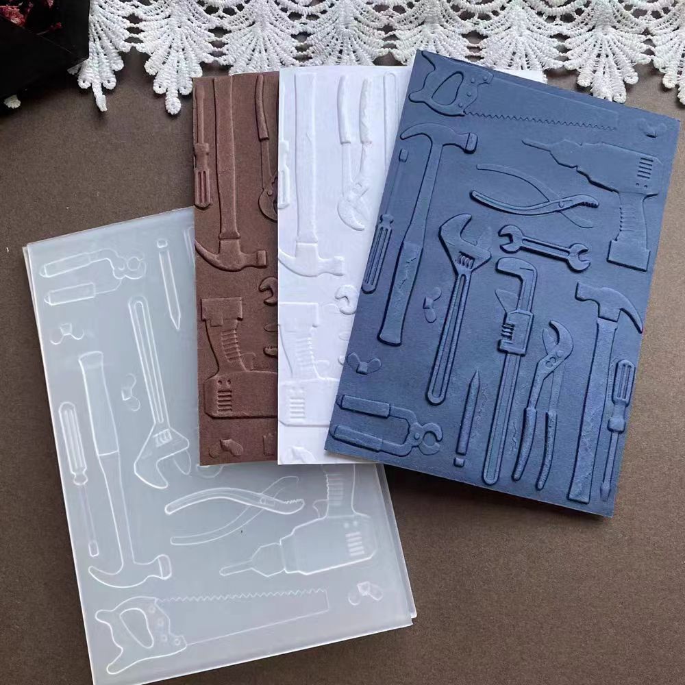 scrapbook DIY embossing folders or finished products