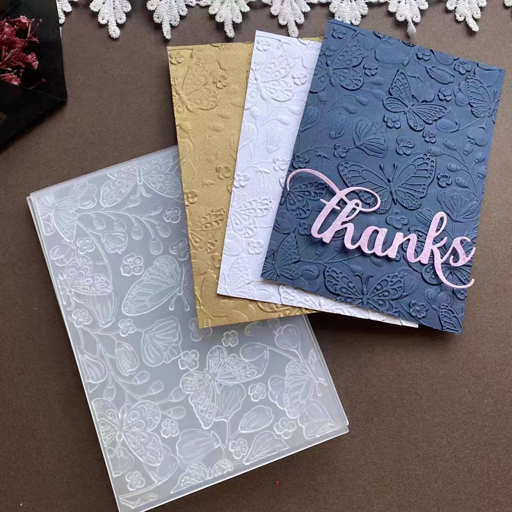 scrapbook DIY embossing folders or finished products