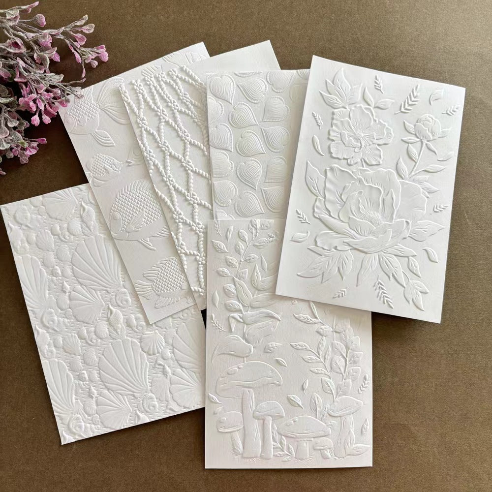 scrapbook DIY embossing folders or finished products