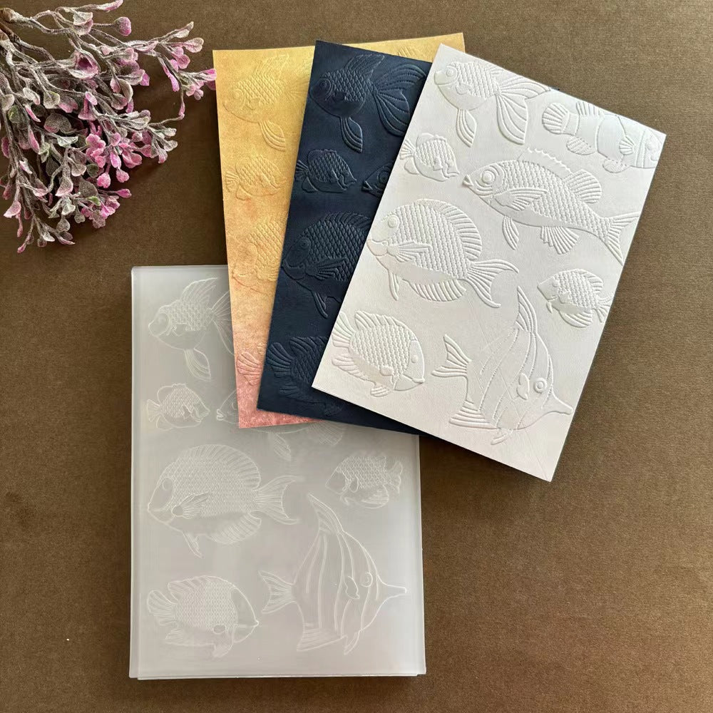 scrapbook DIY embossing folders or finished products