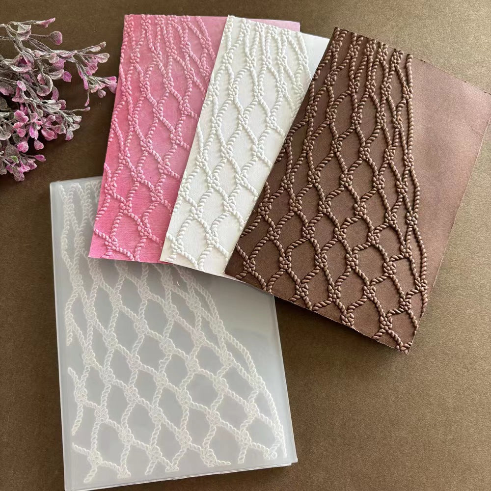 scrapbook DIY embossing folders or finished products