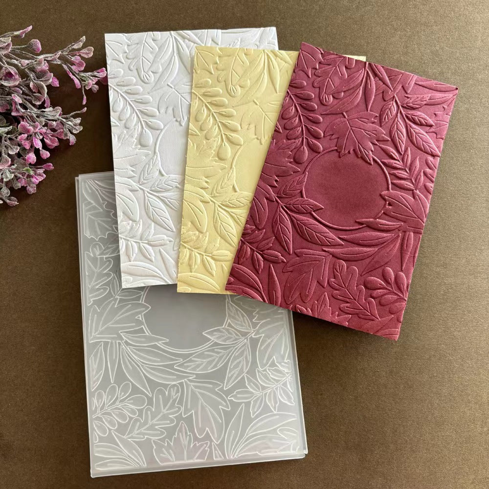 scrapbook DIY embossing folders or finished products