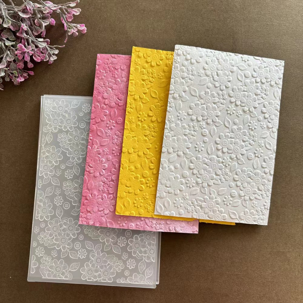 scrapbook DIY embossing folders or finished products