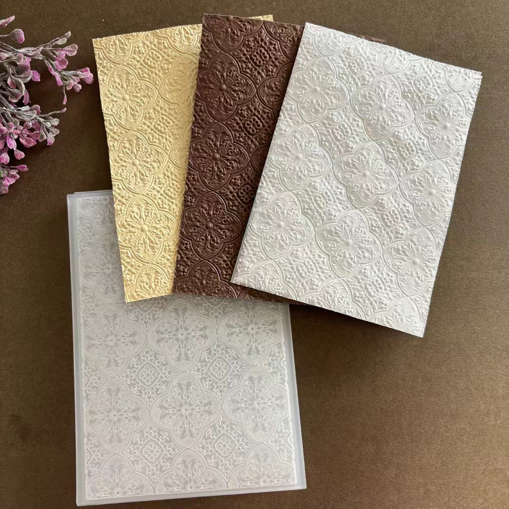 scrapbook DIY embossing folders or finished products