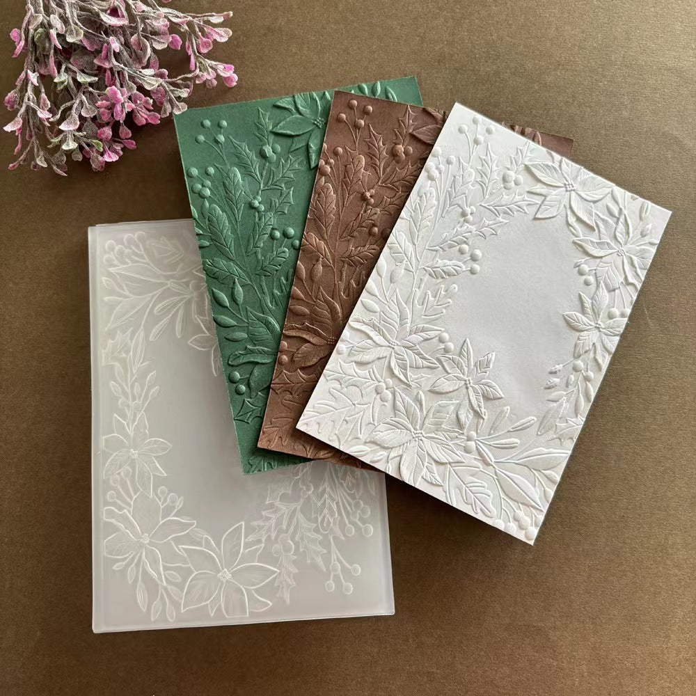 scrapbook DIY embossing folders or finished products