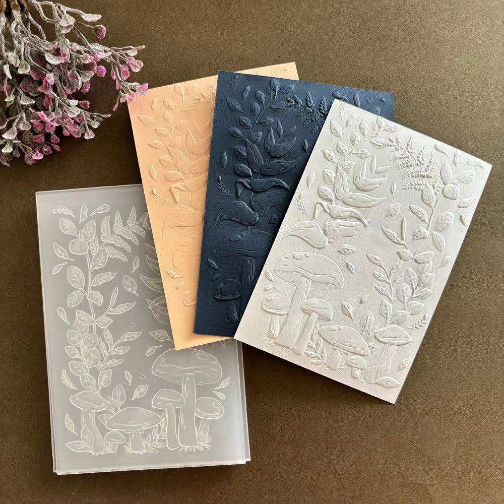 scrapbook DIY embossing folders or finished products