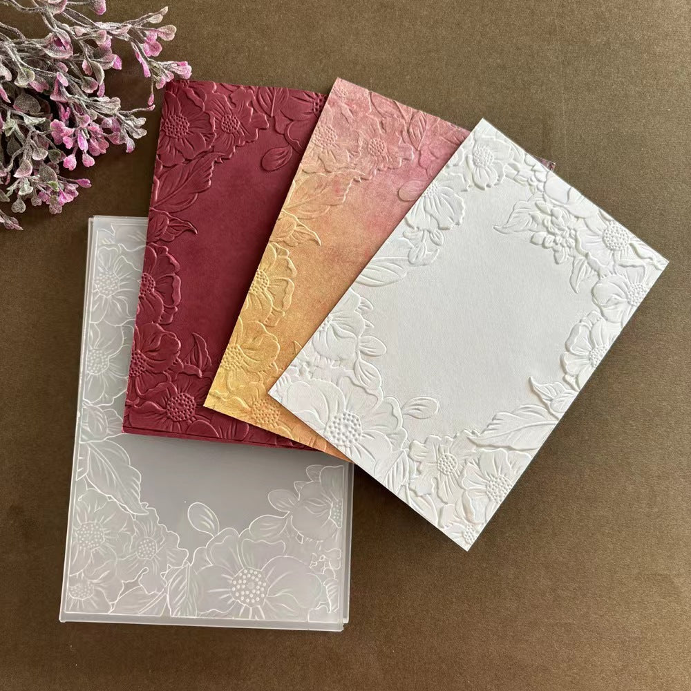 scrapbook DIY embossing folders or finished products