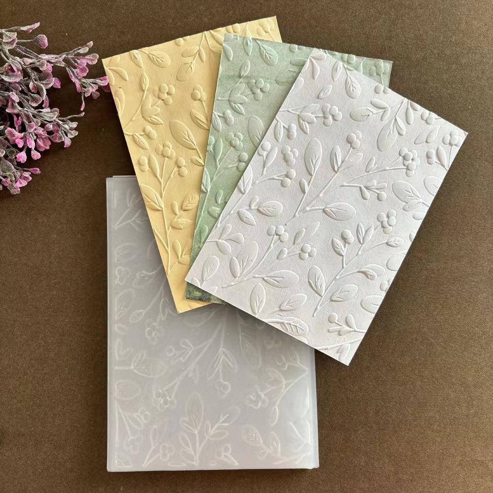 scrapbook DIY embossing folders or finished products