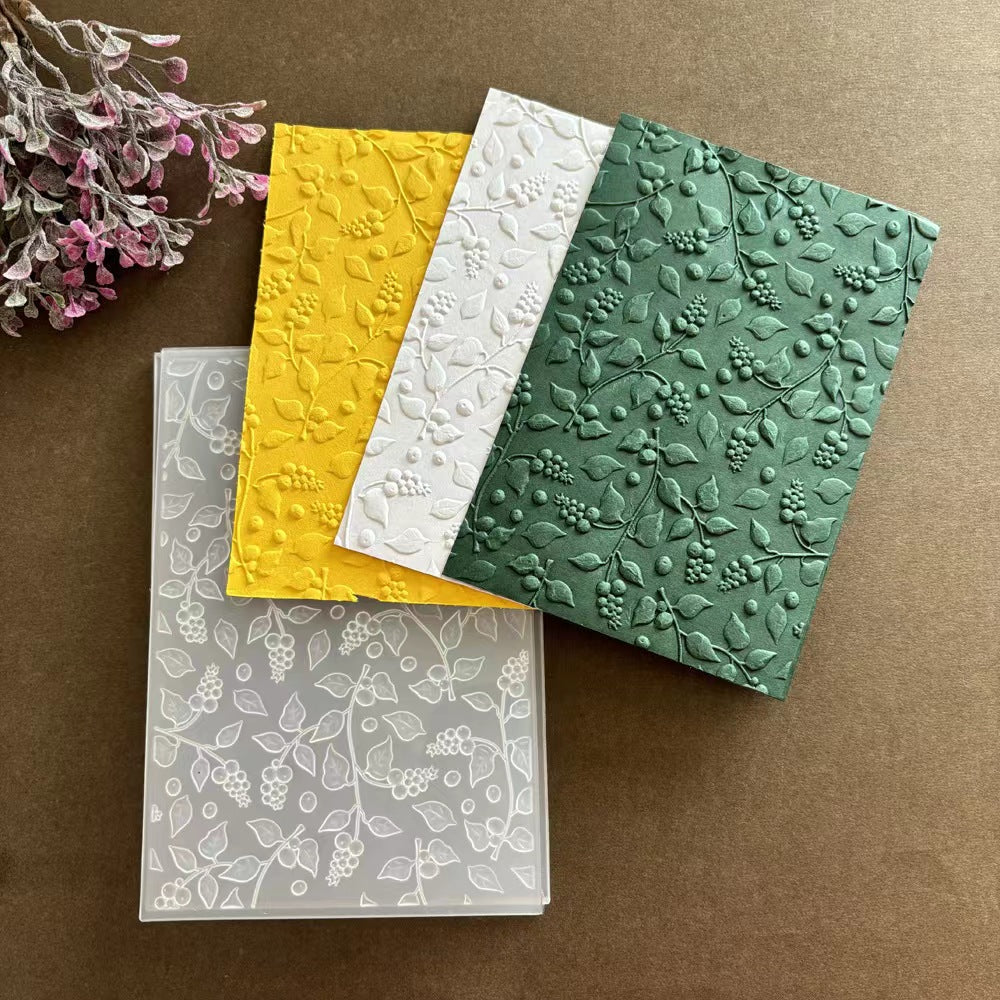 scrapbook DIY embossing folders or finished products