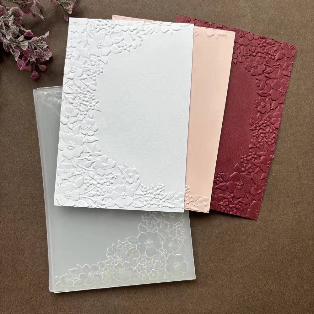 scrapbook DIY embossing folders or finished products