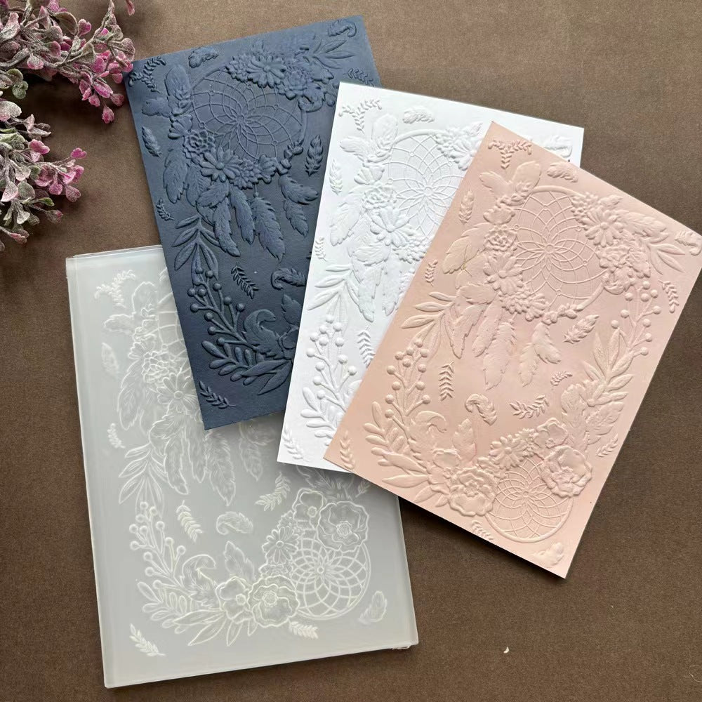 scrapbook DIY embossing folders or finished products