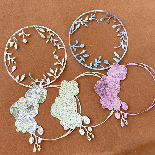 Cut dies (Leaves and wreath garland）