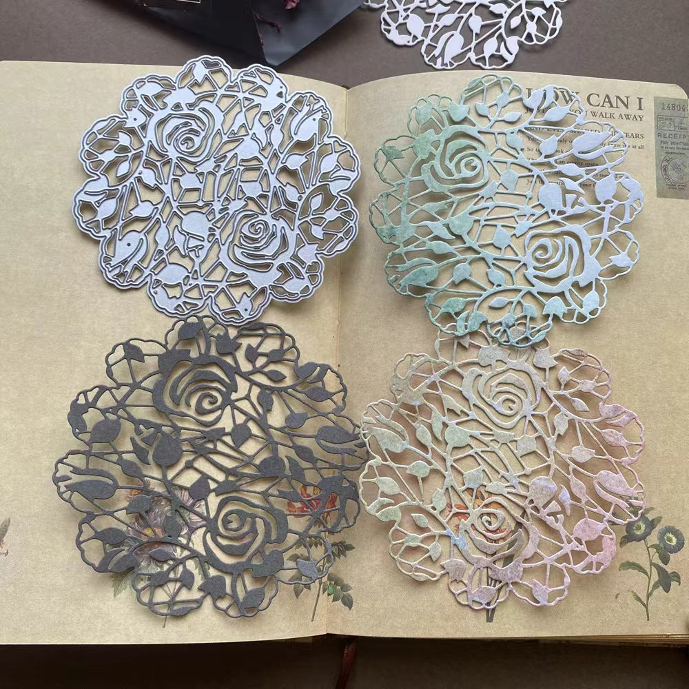 Cut dies (Lace flowers and hearts）