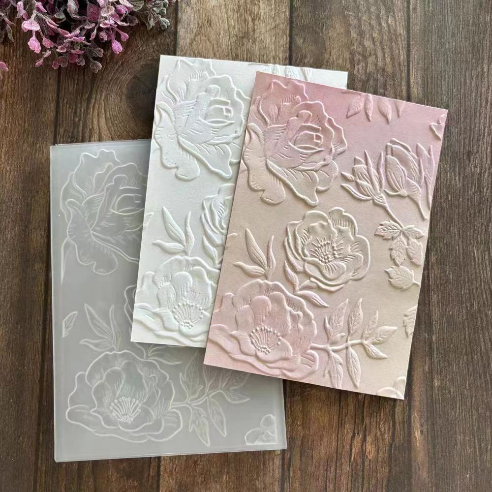 scrapbook DIY embossing folders or finished products