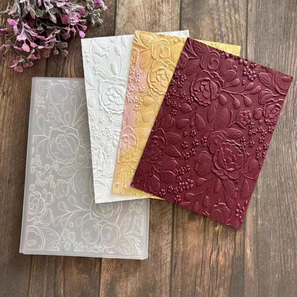 scrapbook DIY embossing folders or finished products