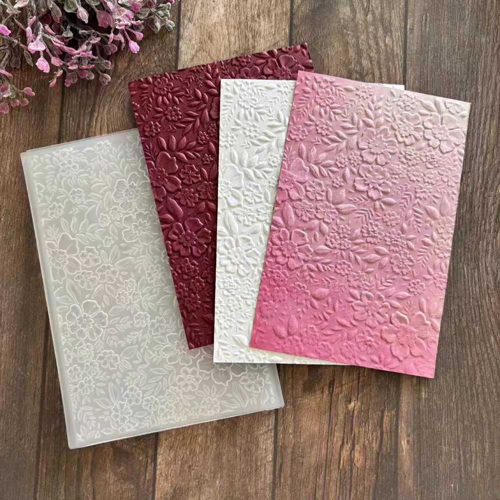 scrapbook DIY embossing folders or finished products