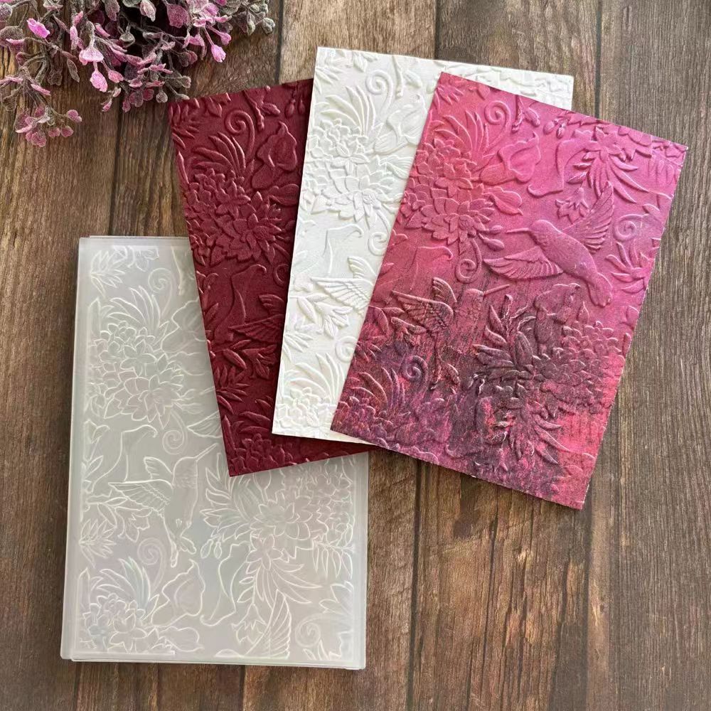 scrapbook DIY embossing folders or finished products