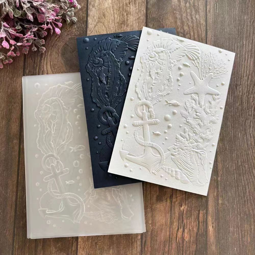 scrapbook DIY embossing folders or finished products