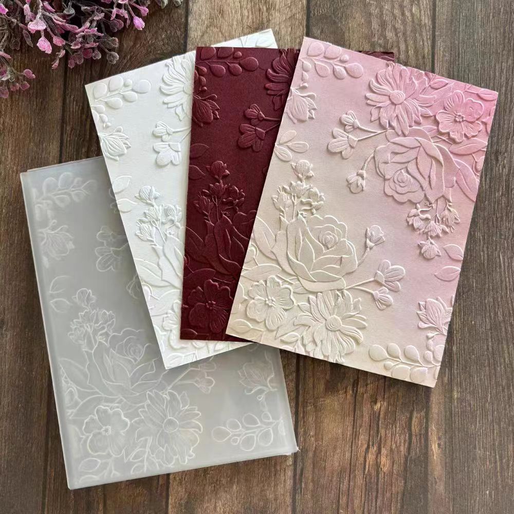 scrapbook DIY embossing folders or finished products