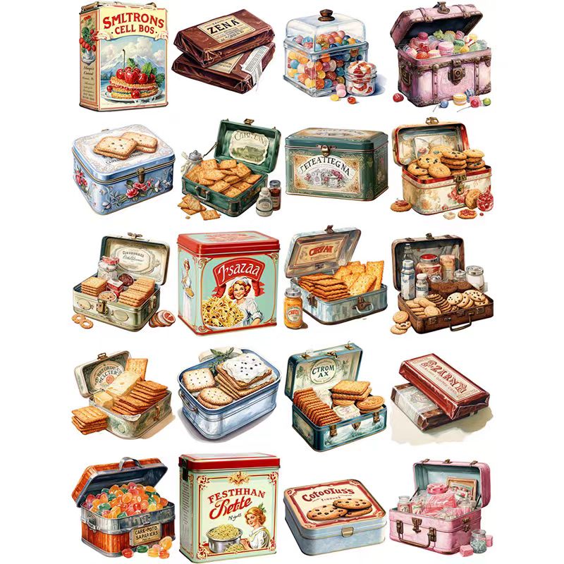 Pastry and dessert theme pack