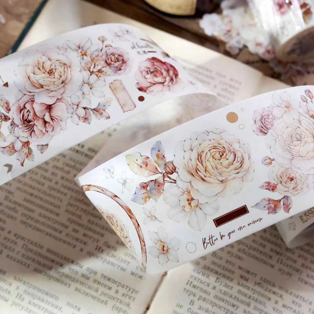 Journal Flower Tape (6 meters/roll)