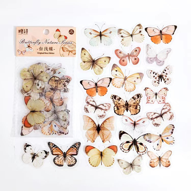 Journal sticker packs (butterfly)