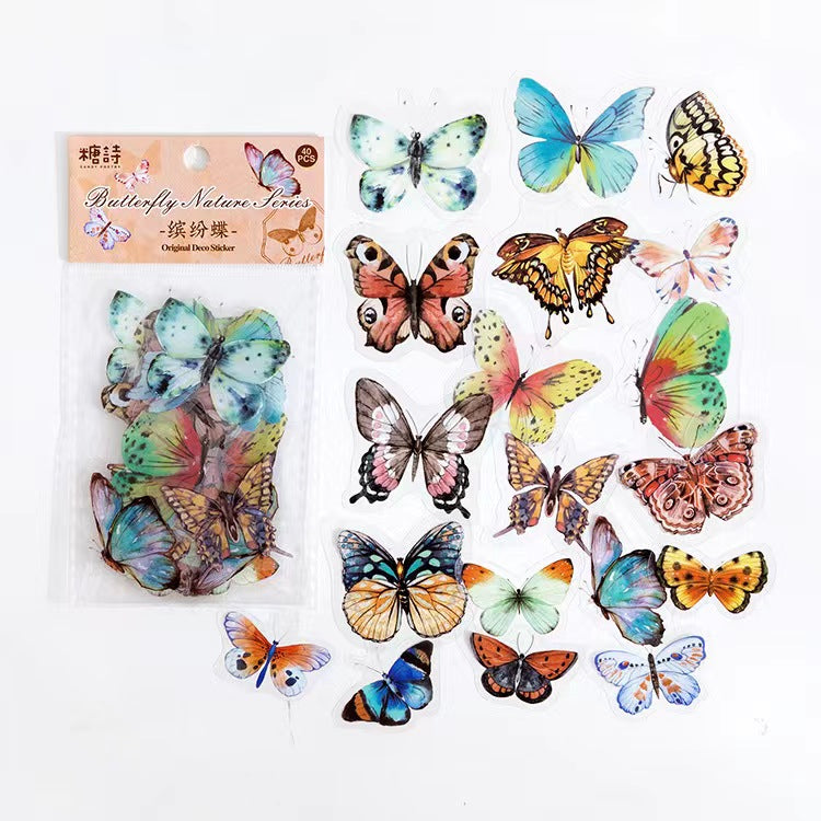 Journal sticker packs (butterfly)