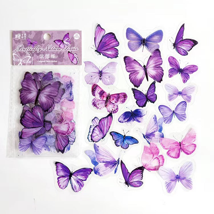 Journal sticker packs (butterfly)