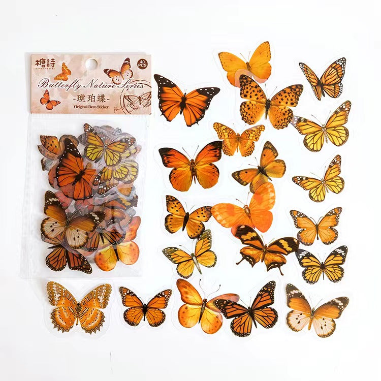 Journal sticker packs (butterfly)